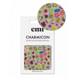 E.Mi Charmicon Silicone Stickers #170 Zipper