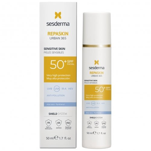 Sesderma Repaskin Urban 365 Sensitive Skin Sunscreen SPF50+ 50ml