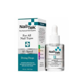 Nail Tek 10 - Speed Drying Nail Polish Drops 4x15ml