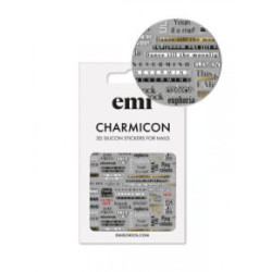 E.Mi Charmicon Silicone Stickers #170 Zipper