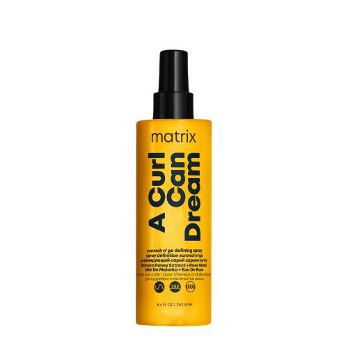 Matrix A Curl Can Dream Scrunch N' Go Defining Spray For Waves and Curls 250ml