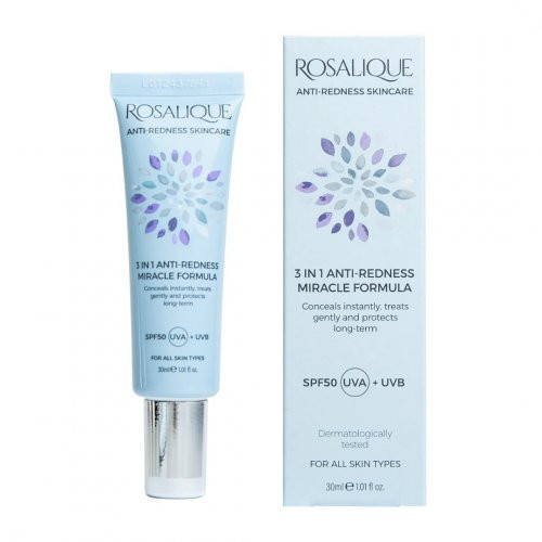 Rosalique 3 in 1 Anti-Redness Miracle Formula SPF50 30ml