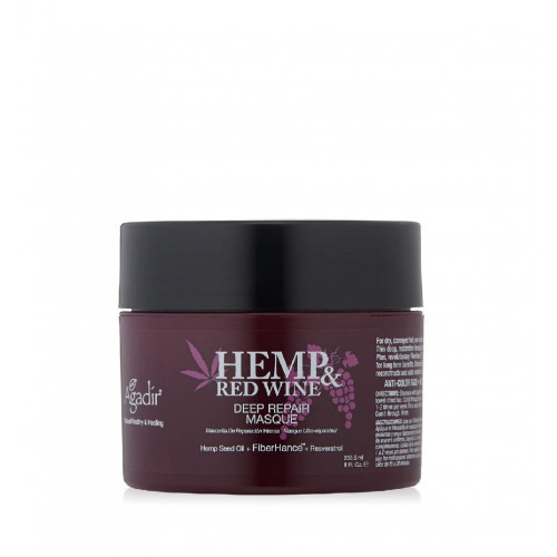 Agadir Hemp and Red Wine Deep Repair Hair Masque 236ml