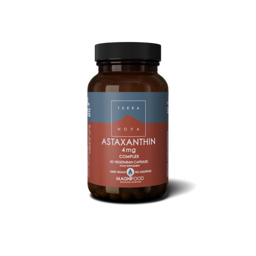 Terranova Astaxanthin 4mg Complex 50 kapsulių