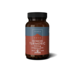 Terranova Fresh Freeze Dried Turmeric 350 mg 50 kapsulių