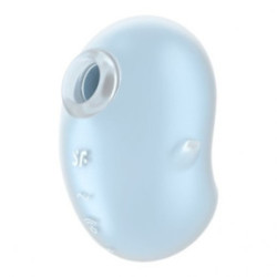 Satisfyer Cutie Ghost Double Air Pulse Vibrator Blue