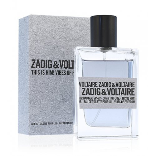 Zadig & Voltaire This is him! vibes of freedom perfume atomizer for men EDT 5ml