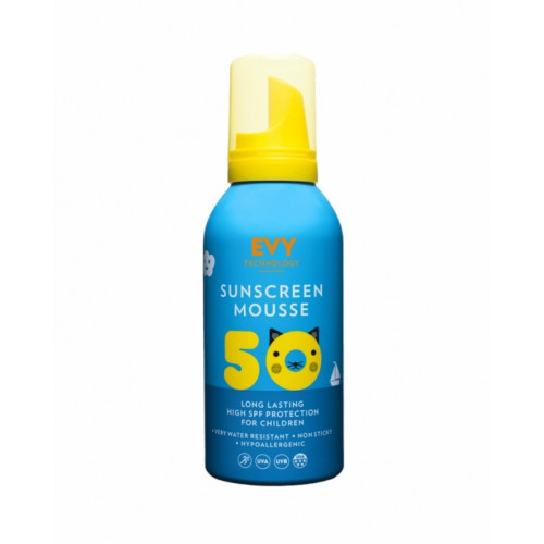 EVY Technology Sunscreen Mousse SPF50 For Children 150ml