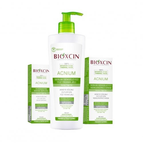Bioxcin (Bioxsine) Acnium Set for Problematic skin