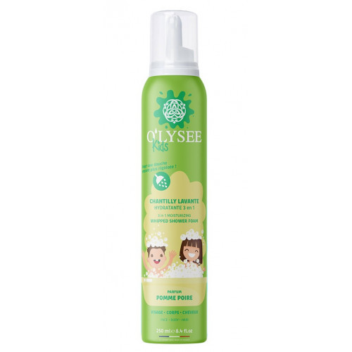 O’LYSEE Pomme Poire Kids 3in1 Moisturizing Whipped Shower Foam 250ml