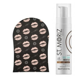 St. moriz Professional 1 Hour Tan Mousse Express + Self Tanning Mitt