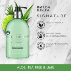 Baylis & Harding Aloe, Tea Tree & Lime Anti Bacterial Hand Wash 500ml