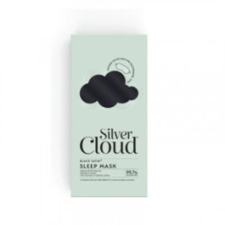 Silver Cloud Black Satin Sleep Mask 1 unit