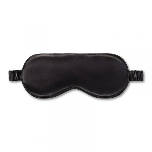 Silver Cloud Black Satin Sleep Mask 1 unit