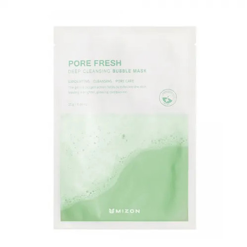 Mizon Pore Fresh Deep Cleansing Bubble Mask 1pcs