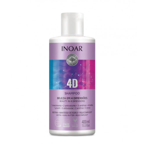 Inoar 4D Shampoo 400ml