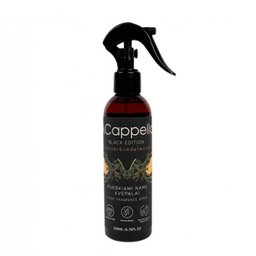 Acappella Black Edition Vetiver & Cedarwood Home Spray 200ml