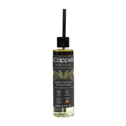 Acappella Black Edition Vetiver & Cedarwood Refill 500ml