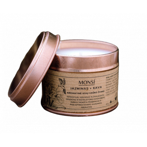 Monsi Aromatic Candle Jasmine With Coffee 100ml