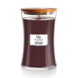 WoodWick Phantom Cherry Candle Heartwick