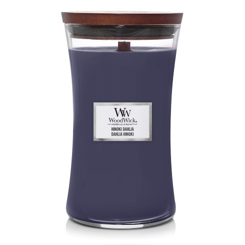 WoodWick Hinoki Dahlia Candle Heartwick