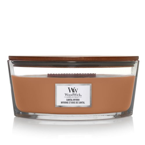 WoodWick Santal Myrrh Candle Heartwick