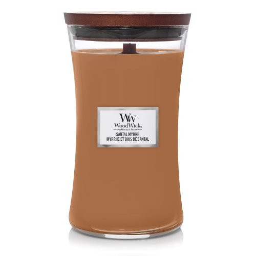 WoodWick Santal Myrrh Candle Heartwick