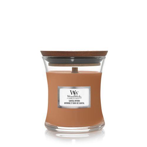 WoodWick Santal Myrrh Candle Heartwick