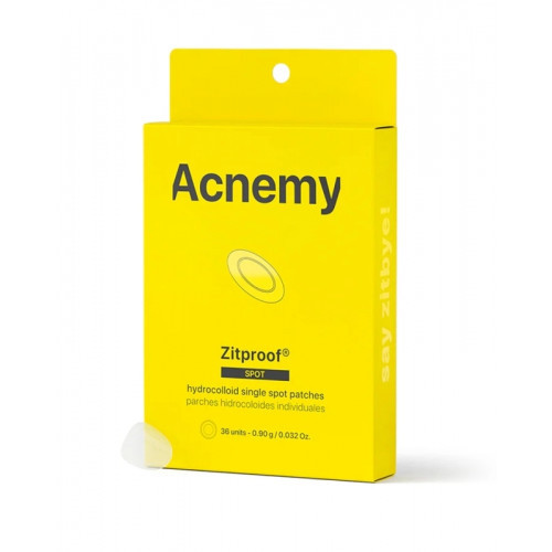 Acnemy Zitproof Hydrocolloid Single Spot Patches 36pcs