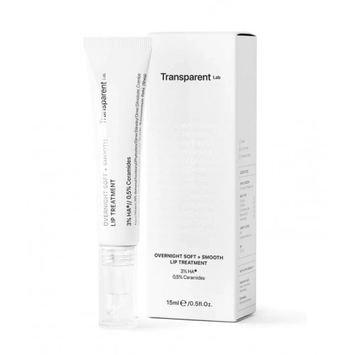 Transparent Lab Overnight Soft + Smooth Lip Treatment 15ml