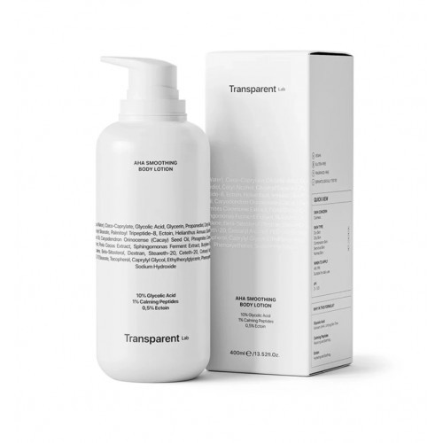 Transparent Lab AHA Smoothing Body Lotion 400ml