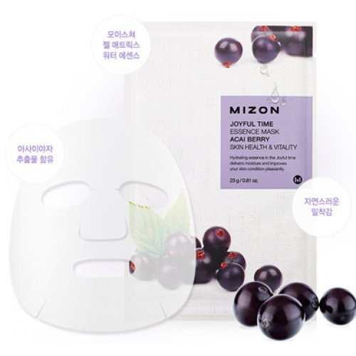 Mizon Joyful Time Essence Mask Acai Berry 23g