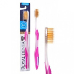 Royal Denta Gold Medium Toothbrush Pink