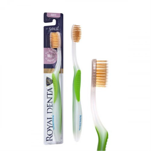 Royal Denta Gold Soft Toothbrush Green