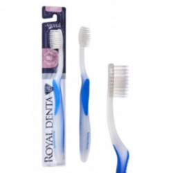 Royal Denta Silver Soft Toothbrush Blue