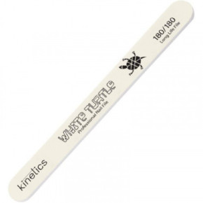 Kinetics White Turtle Nail File 180/180 Grit 1 unit