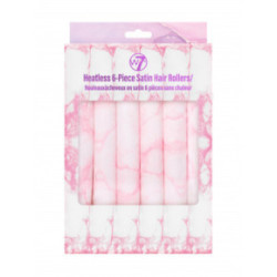 W7 cosmetics Heatless 6-Piece Satin Hair Rollers 6 pcs.