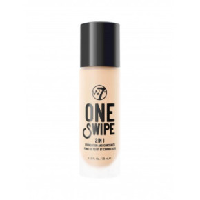 W7 cosmetics One Swipe 2-In-1 Foundation & Concealer 35ml