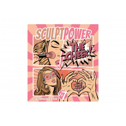 W7 cosmetics Sculpt Power Face Palette 1 unit