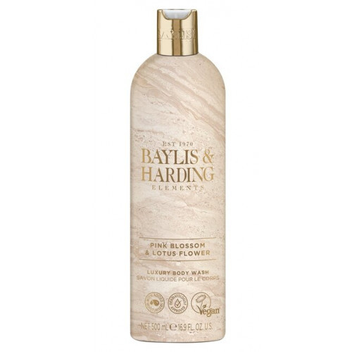 Baylis & Harding Elements Pink Blossom & Lotus Flower Body Wash 500ml