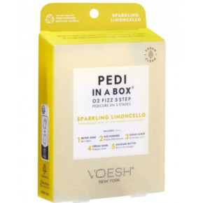 VOESH Pedi In A Box O2 Fizz 5 in 1 Sparkling Limoncello Set