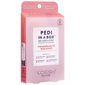 VOESH Pedi In A Box 4 in 1 Pomegranate Radiance Set