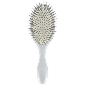 Olivia Garden Expert Care Oval Nylon Bristles Silver