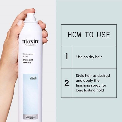 Nioxin Strong Hold Hairspray 300ml