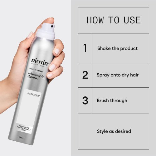 Nioxin Volumizing Dry Shampoo 180ml