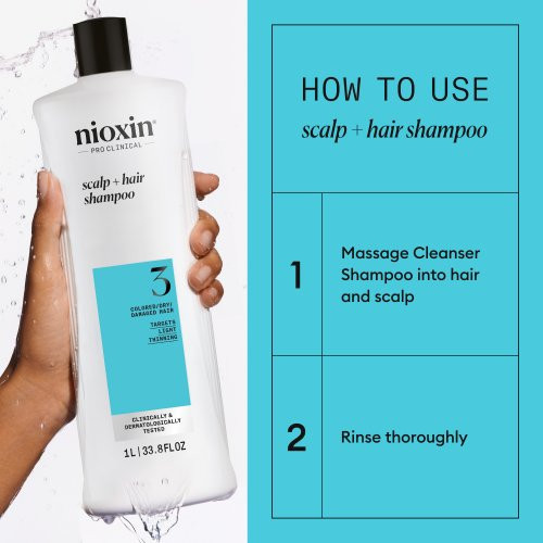 Nioxin System 3 Shampoo 300ml