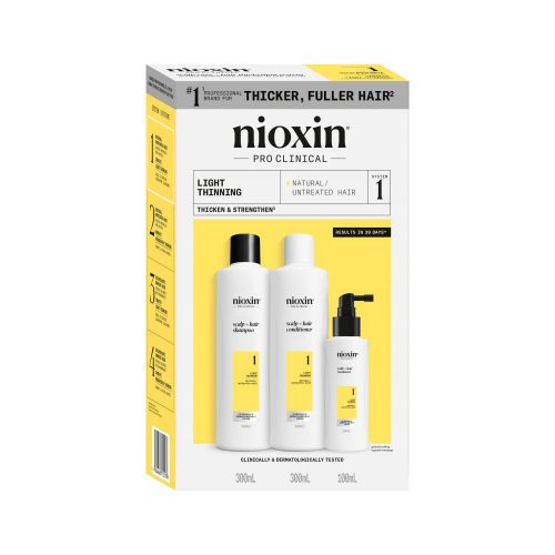 Nioxin System 1 Kit 300ml+300ml+100ml