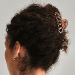 LAETI Hair Clip Anette Burgundy