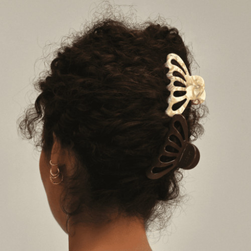 LAETI Hair Clip Anette Burgundy