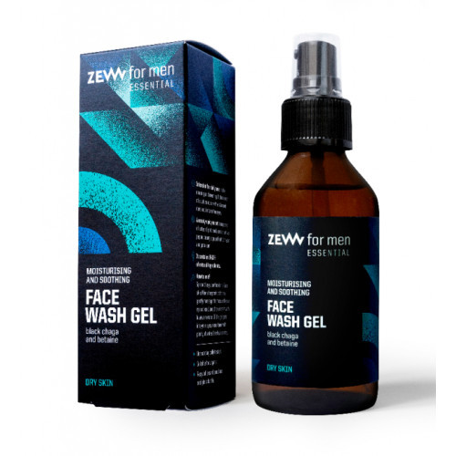 ZEW Face Wash Gel with Black Chaga and Betaine 100ml